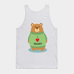 I love bears Tank Top